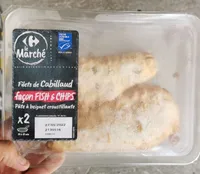 Filets de cabillaud façon fish and chips