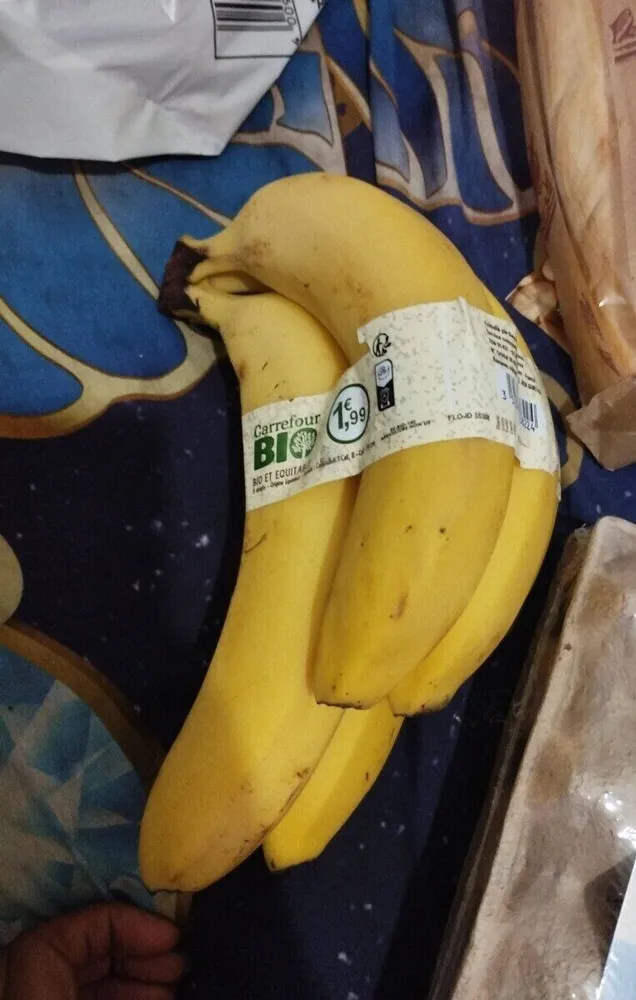 Banane a 5 doigts
