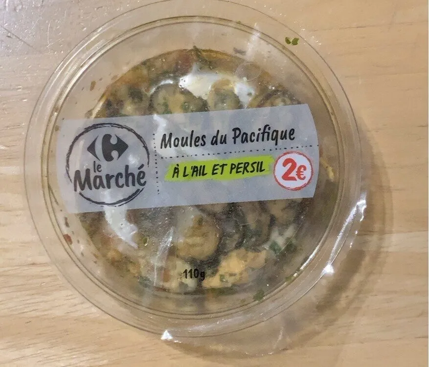 Moules du Pacifique A l'ail et persil