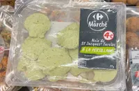 Noix de St Jacques* farcies à la persillade
