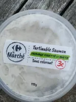 Tartinables saumon fromage fouetté et aneth