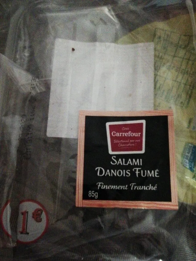 Salami danois fumé au bois de Hêtre