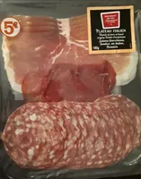 Plateau À L'ITALIENNE Salame Finocchiona, Jambon sec à l'italienne, Bresaola