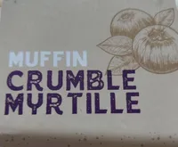 Muffin Crumble Myrtille