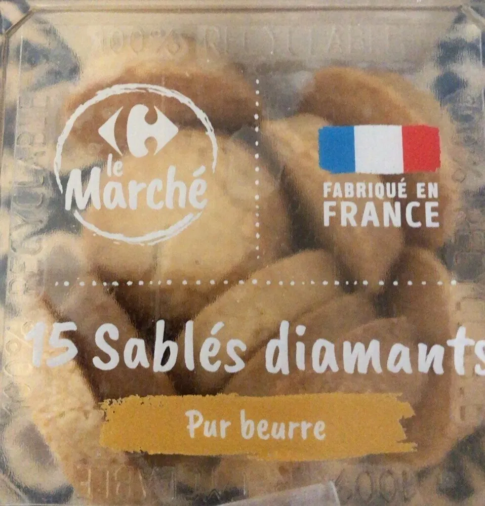 Les sablés diamants pur beurre