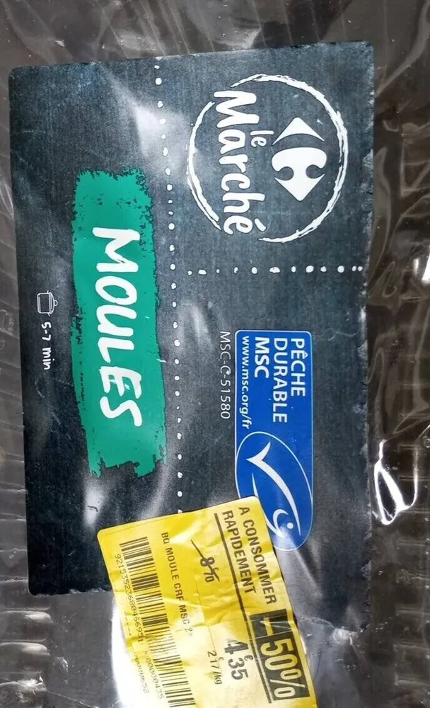 Moules fraiches
