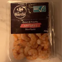 Crevettes décortiquées
