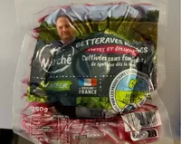 Betteraves rouges cuites et épluchées