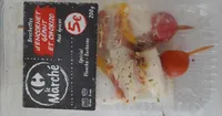 Brochettes d'Encornet Géant & Chorizo aux épices