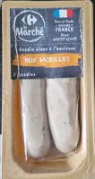 Boudin blanc à l'ancienne aux morilles