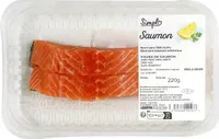 Pavés de Saumon sauvage, congelés