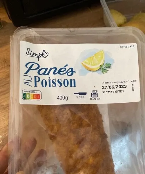 Panés au poisson