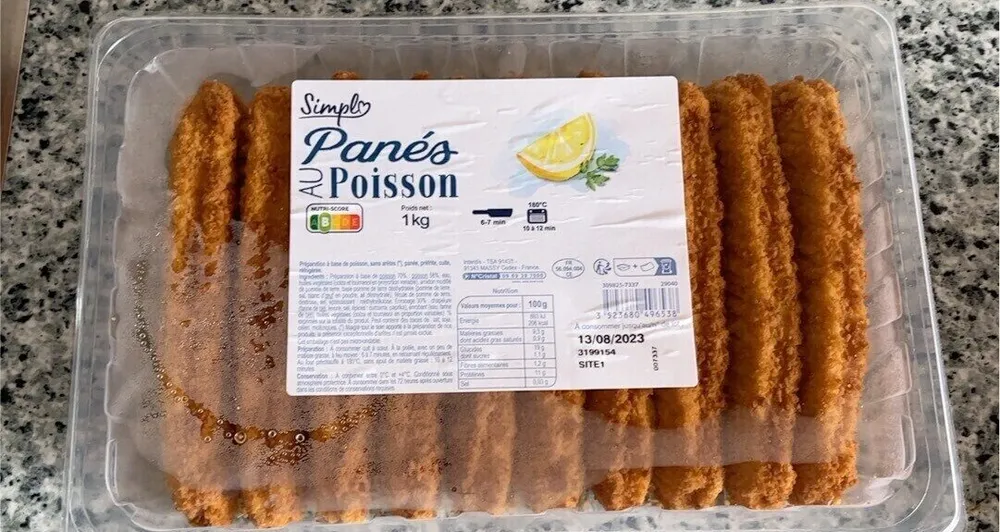 Panés au poisson