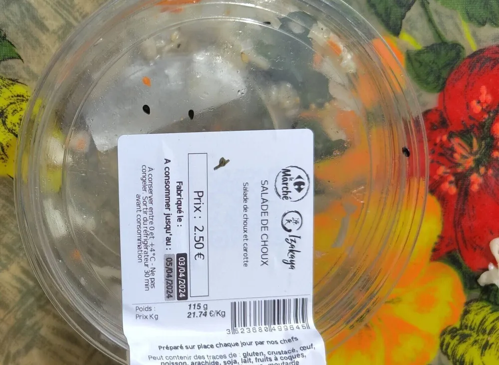 Salade de choux