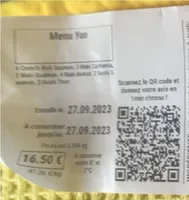 Menu yon