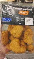 Nuggets de poissons Panés