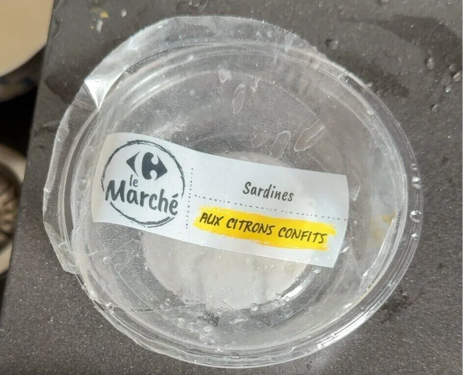 Sardines Aux Citrons Confits