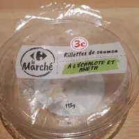 Rillettes de saumon A l'échalote et aneth