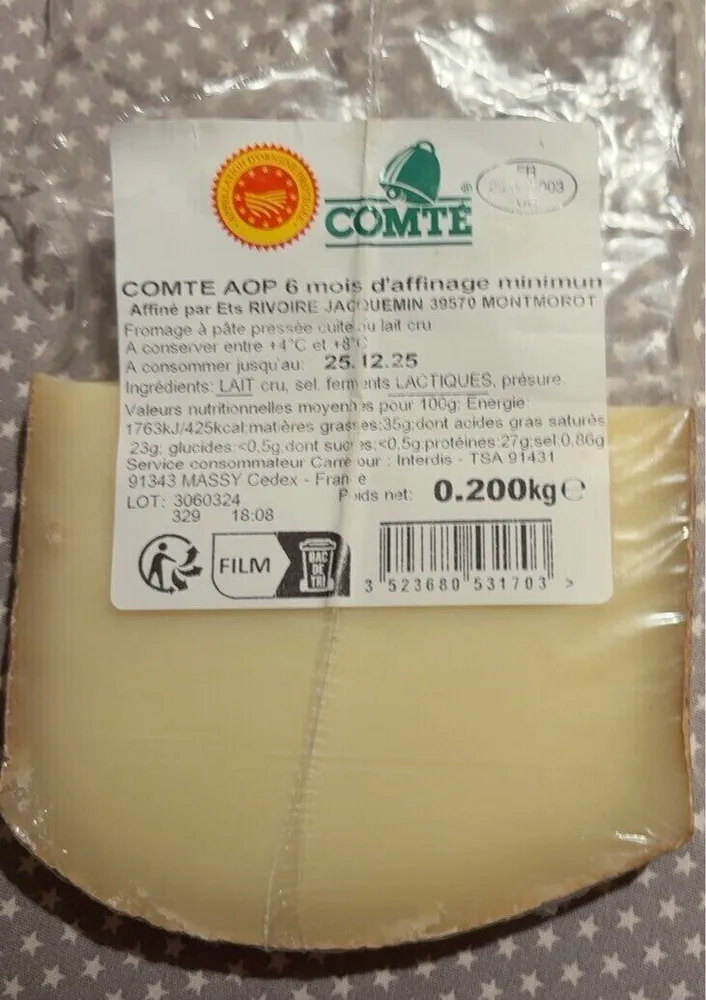 COMTE AOP 6 mois