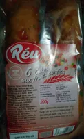 6 cakes aux fruits confits