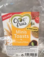Minis Toasts à l’huile d’olive
