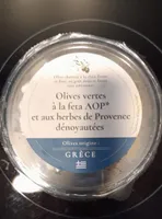 Olives vertes à la feta AOP