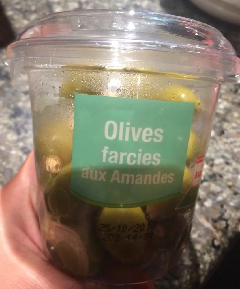 Olives farcies aux amandes
