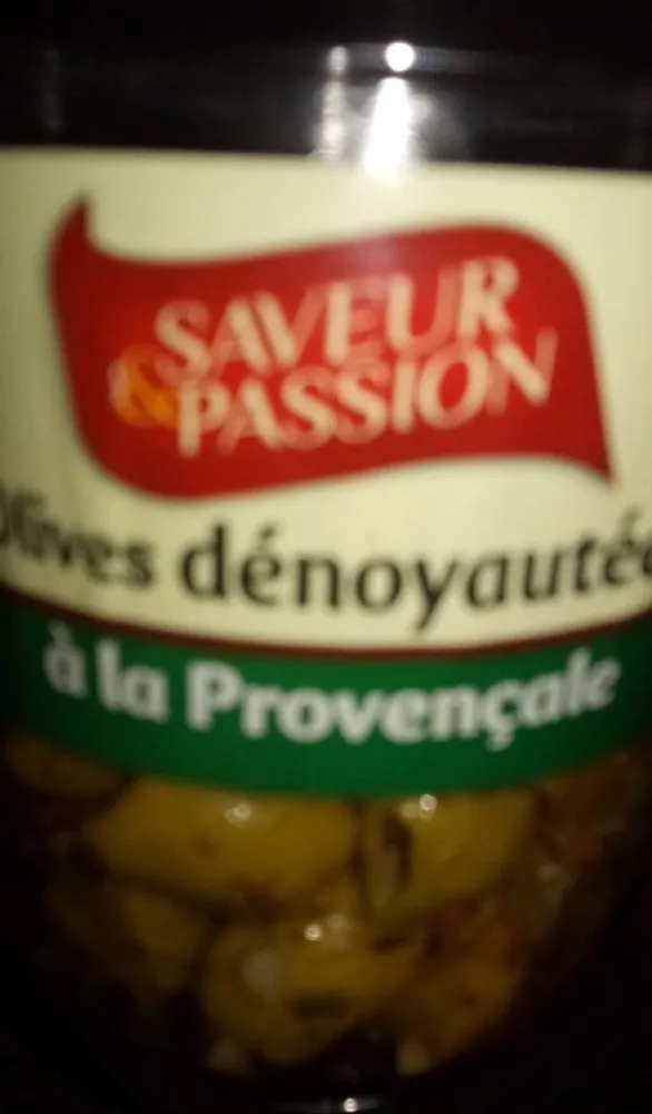 Olives dénoyautées à la provençale