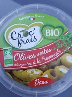 Olives vertes dénoyautées à la Provençale