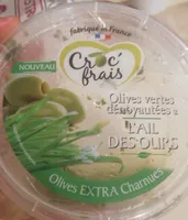 Olives vertes à l'ail des ours