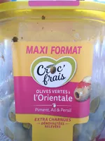 Olives vertes à l'Orientale