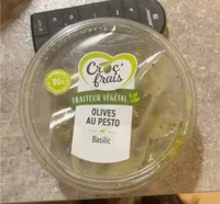 Olives au pesto