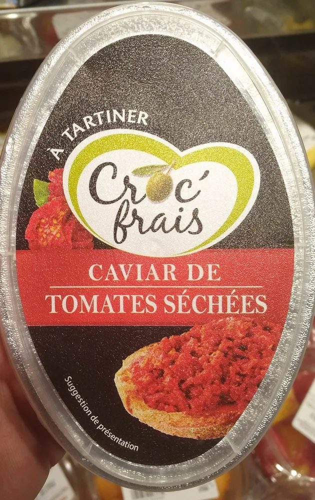 Caviar de tomates séchées
