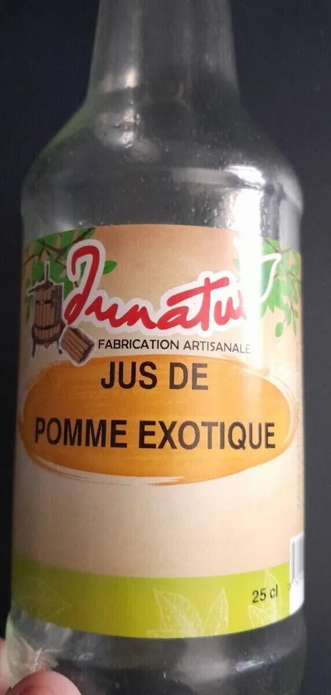 Jus de pomme exotique