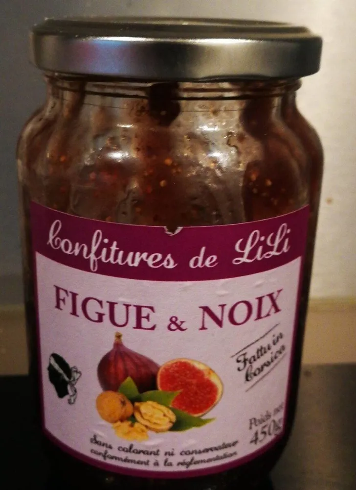 Confiture de LiLi Figue et Noix