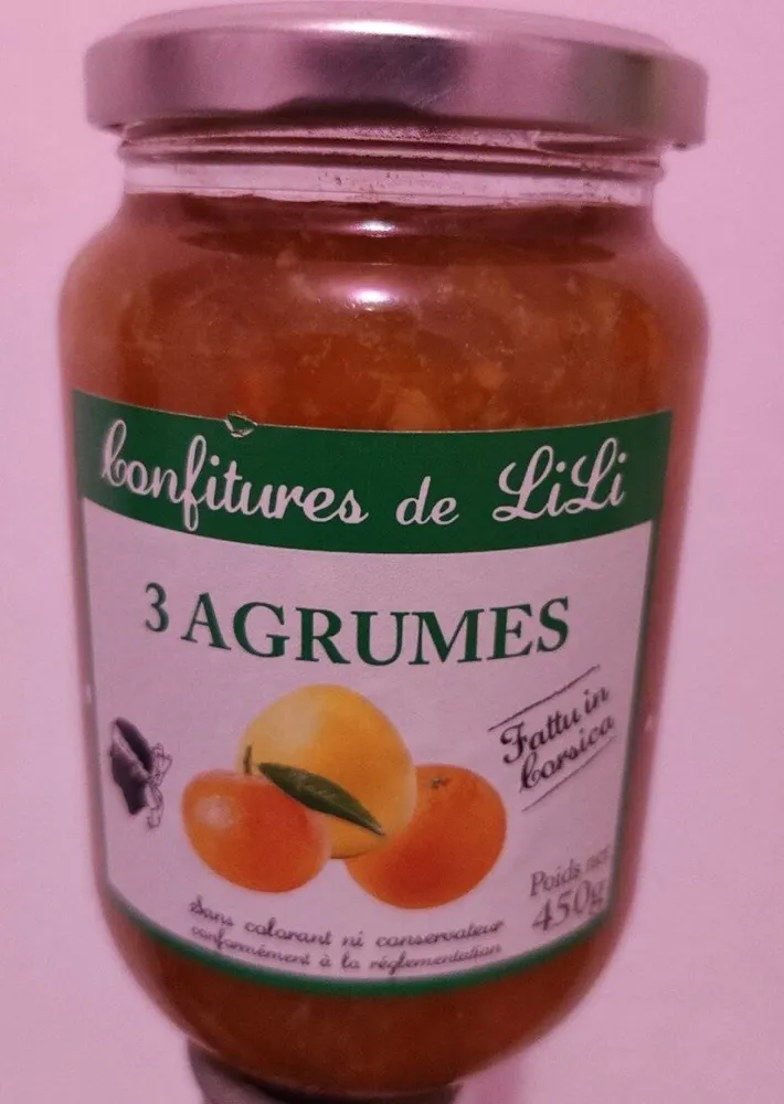 Confiture 3 Agrumes