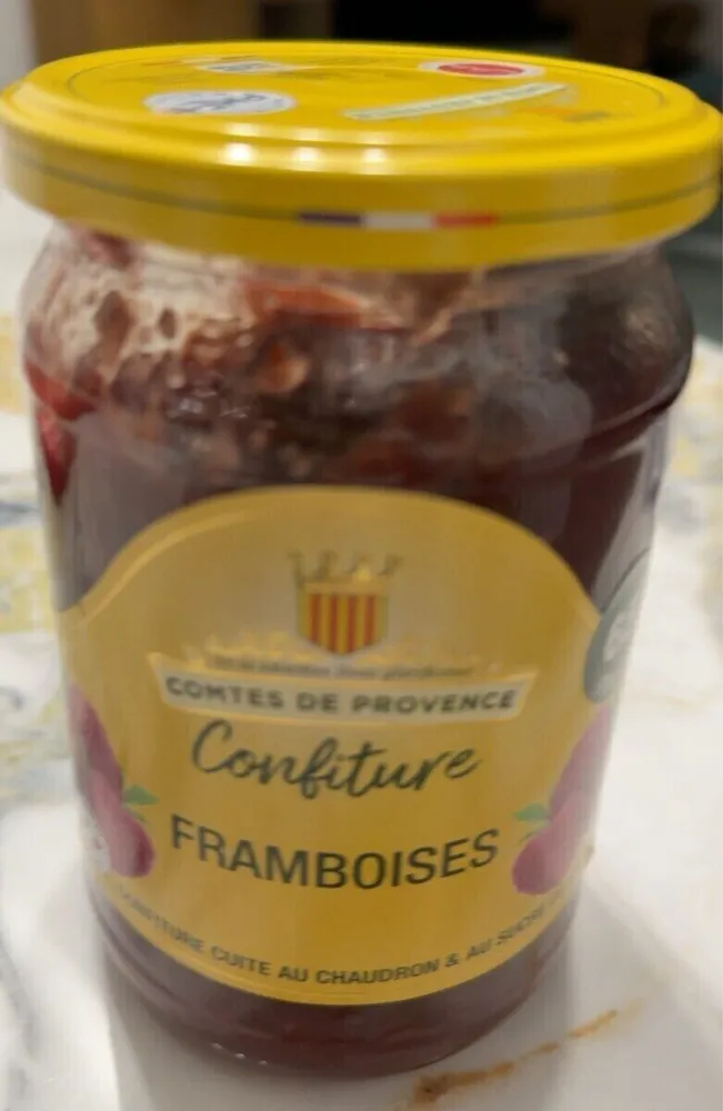 Confiture de framboises