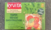 Pumpkin Seed & Oat Rye Crispbread