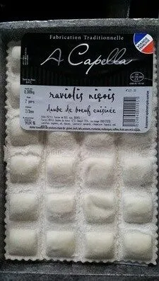 Raviolis niçois daube de boeuf cuisinée