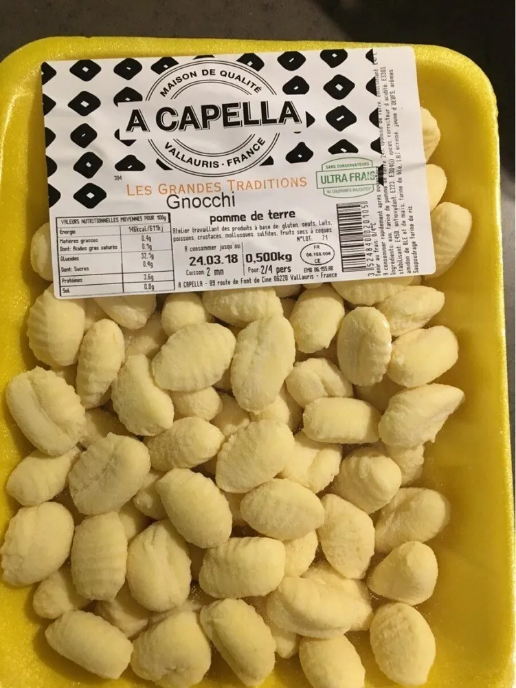 Gnocchi aux Pommes de Terre
