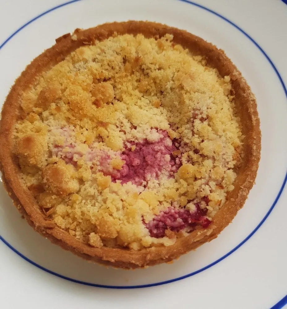 Tartelette pomme fruit rouge