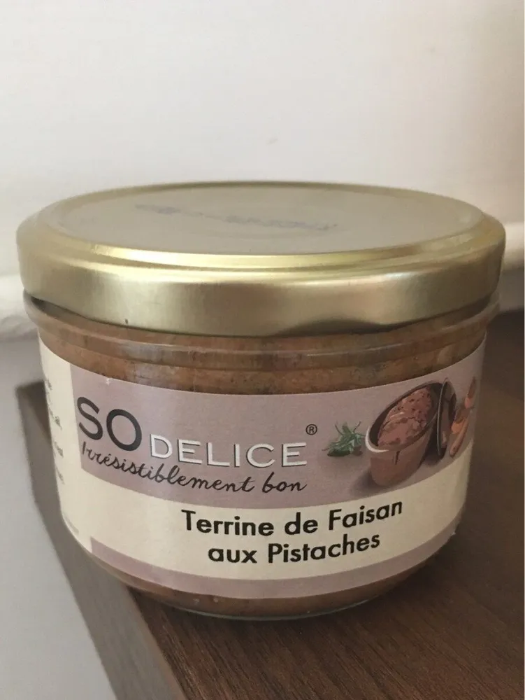 Terrine de Faisan aux Pistaches