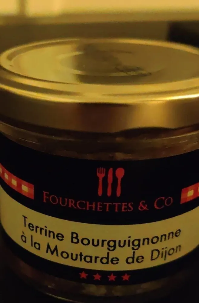 Terrine bourguignonne a la moutarde de dijon
