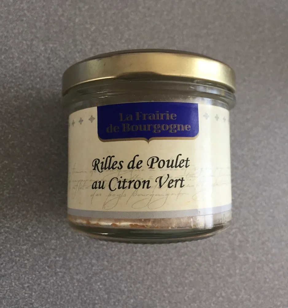 Rilles de poulet au citron vert