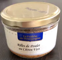 Rilles de poulet au citron vert