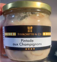 Pintade aux champignons