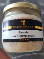 Pintade aux champignons