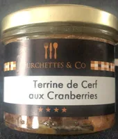 Terrine de cerf aux cranberries