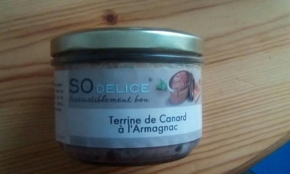 Terrine de canard à l'Armagnac