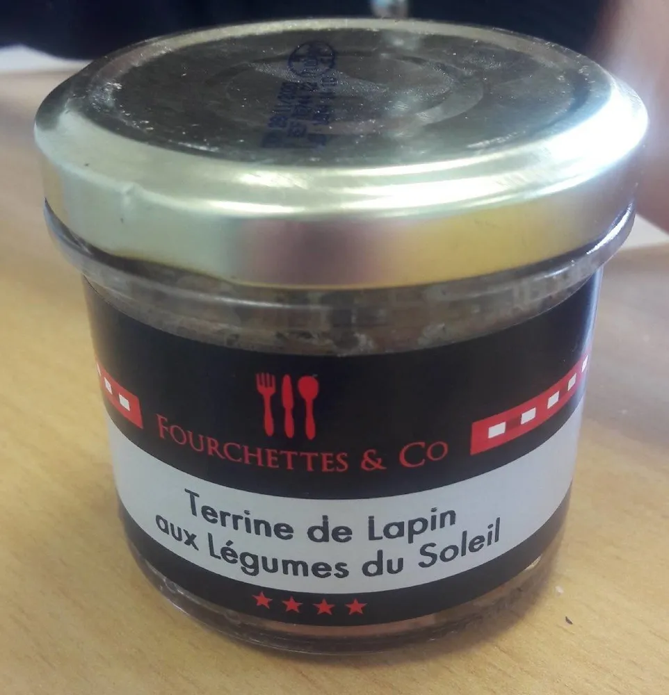 Terrine de lapin aux legumes du soleil
